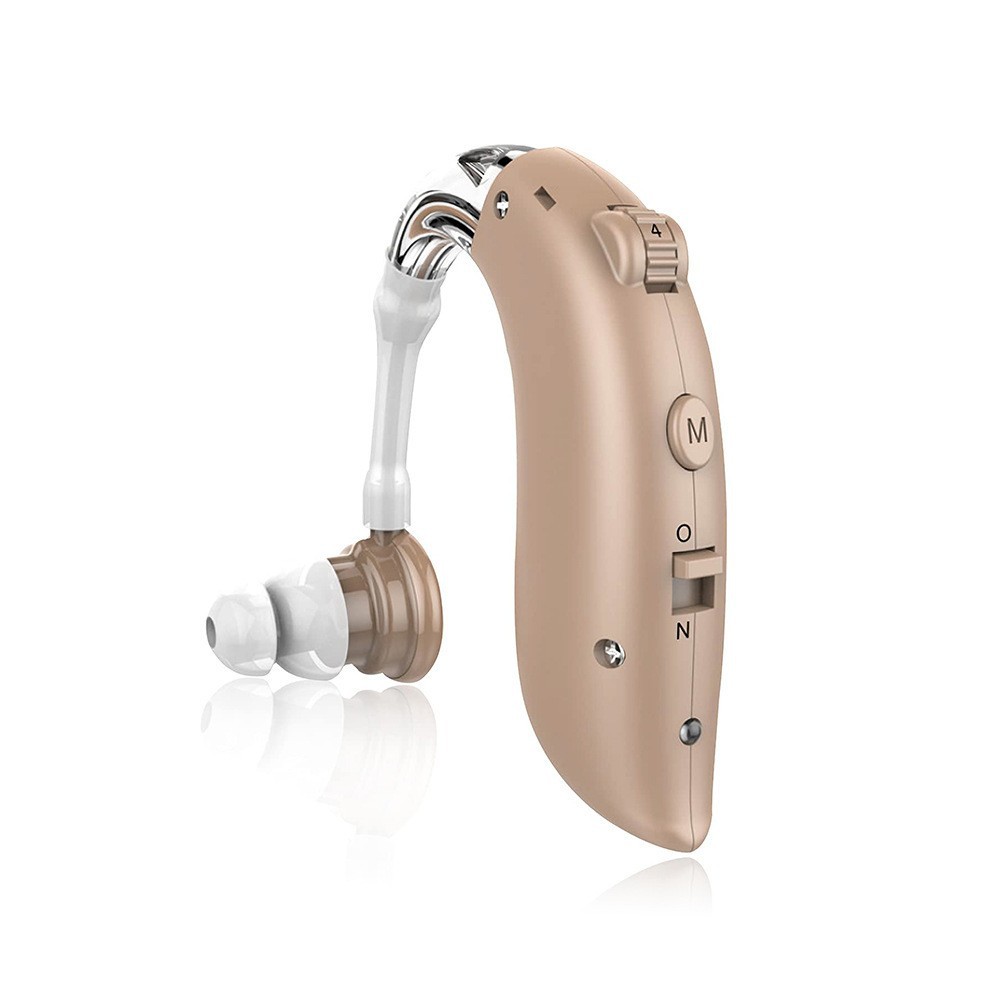 跨境耳背式蓝牙助听器配件老人声音放大器助听扩音器